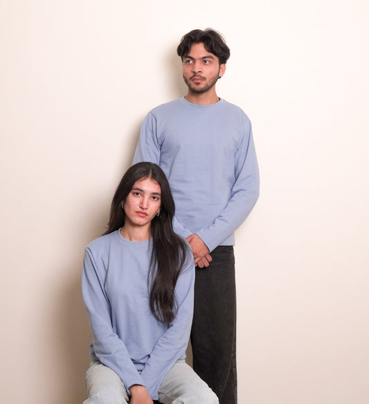 Humvaar – Sky Blue Crewneck Pullover