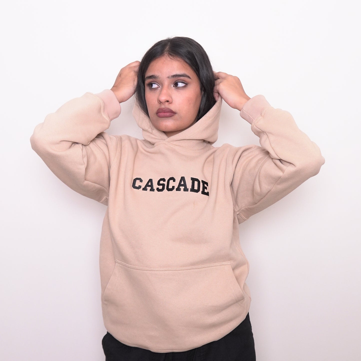 Drift Hoodie – Camel Brown Edition