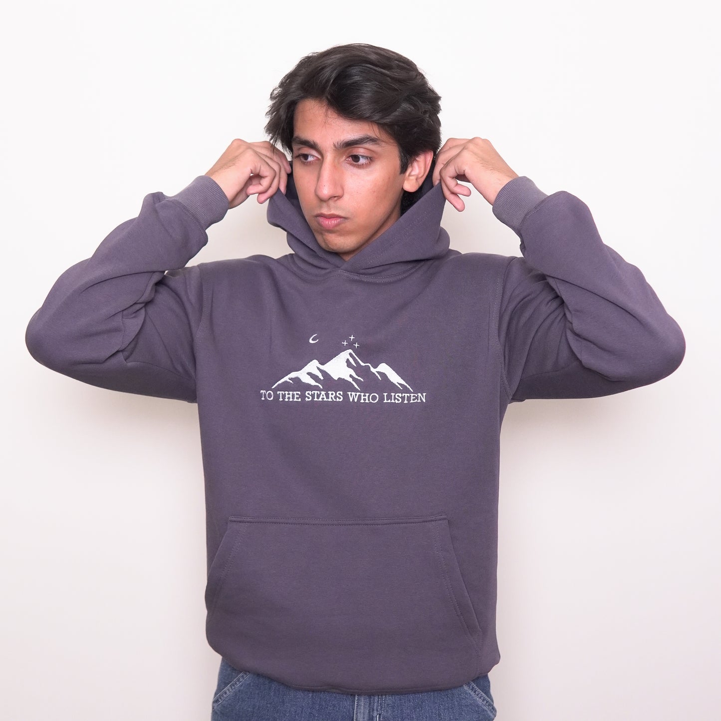 Stellar Ascent Hoodie – Charcoal Edition